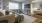 a living room with a tv and couches